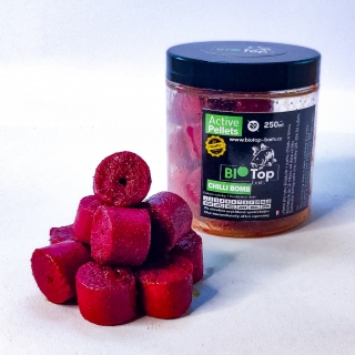 Active Pellets - ChilliBomb ( Chilli / česnek / pepř )