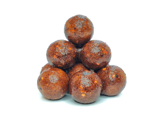EcoBoost Boilies SaltyCaramel (Slaný karamel/Chilli) - Ø 24 mm , 5 / 10 kg
